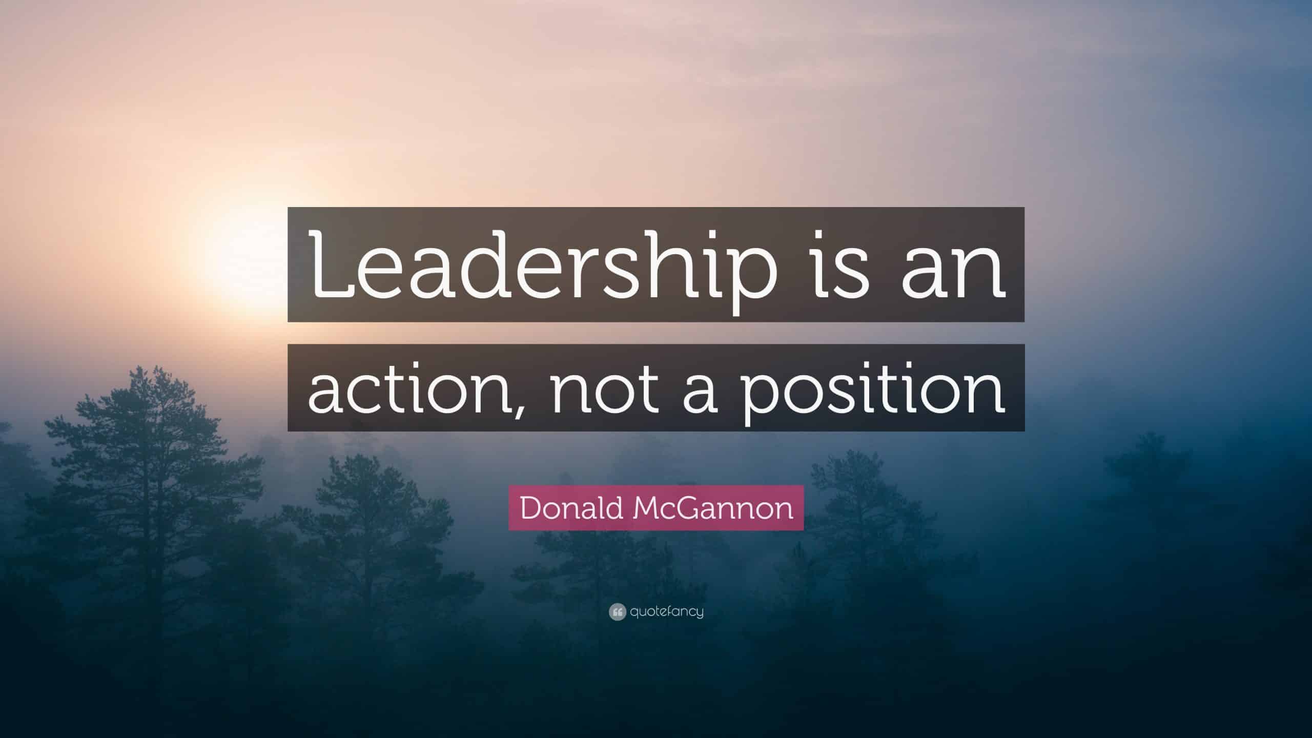 Do you want to be a great leader?