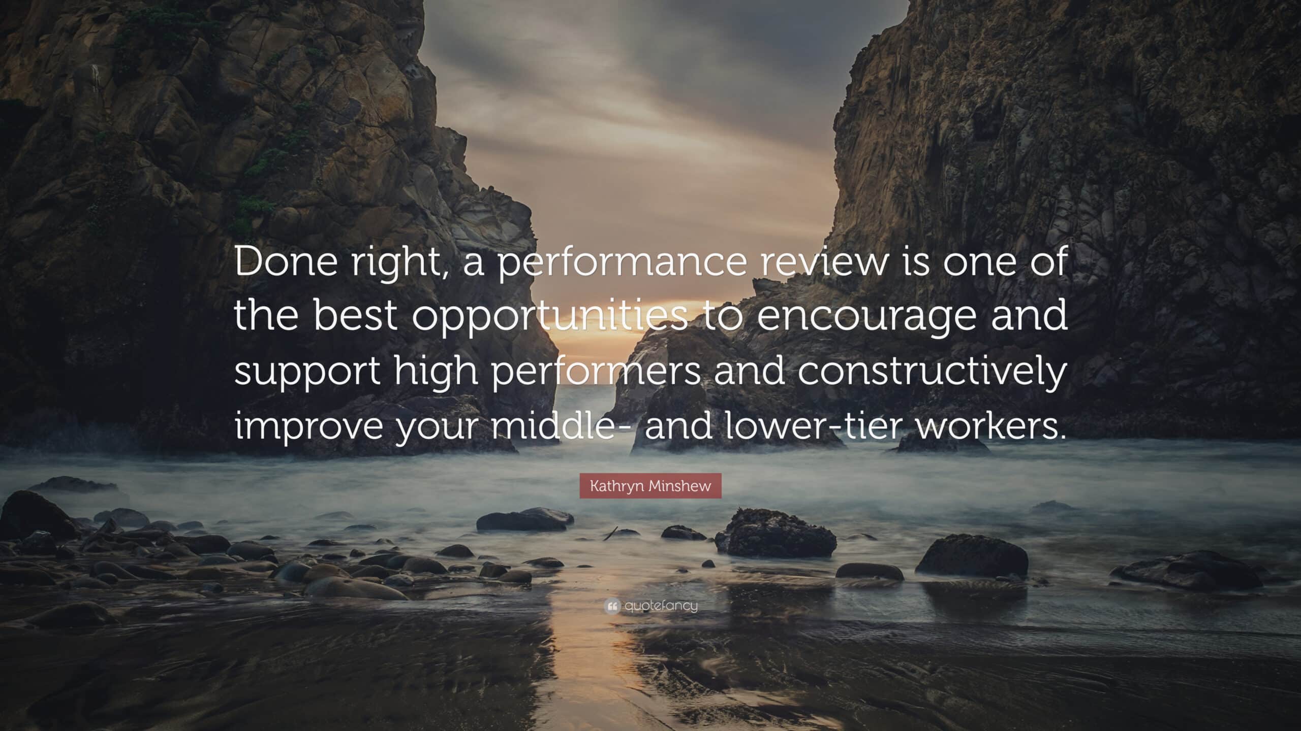 Performance Management Quote