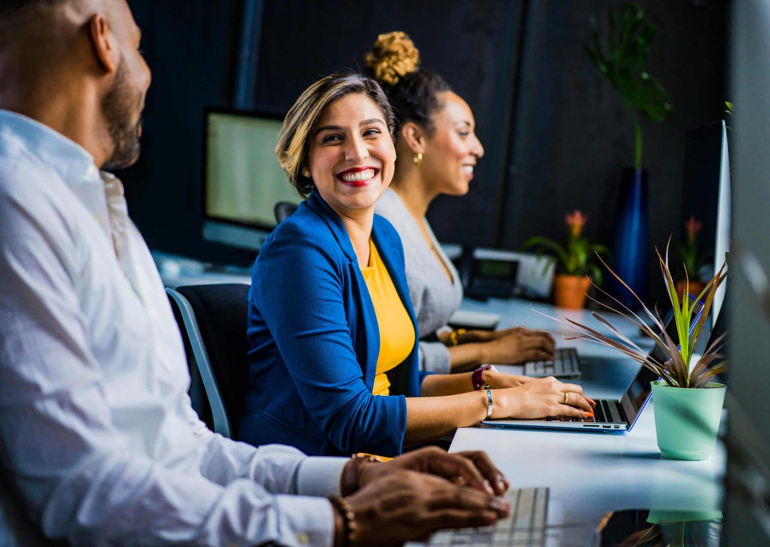 Smile in Meeting